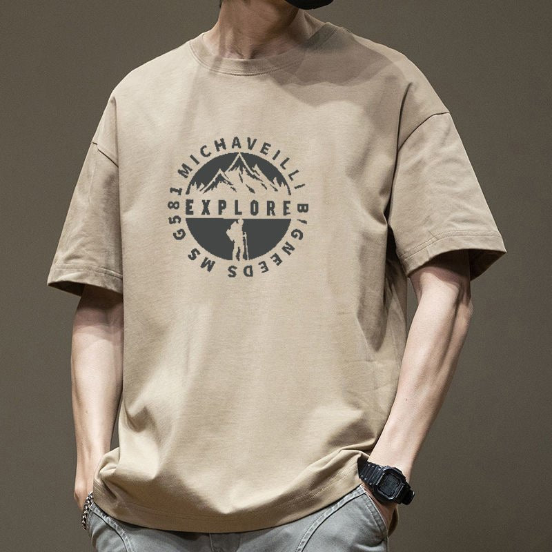 American High Street Vintage Printed Cotton Short Sleeve - Sophinity