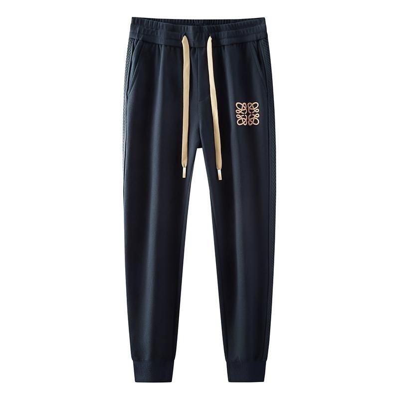 Autumn Light Luxury Ribbon Matching Embroidery Personality Sports Casual Harem Sweatpants - Sophinity