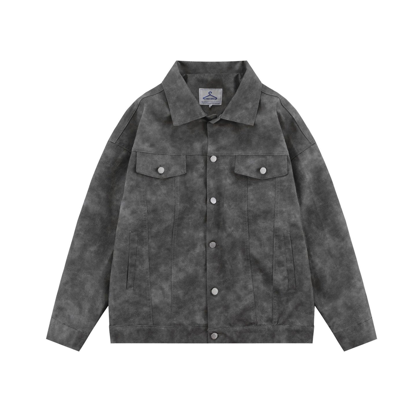 American Style Fried Street Washed Denim Tops