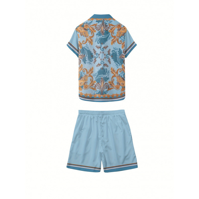 Men's Shirt Suit Yards 3d Digital Printing - Sophinity