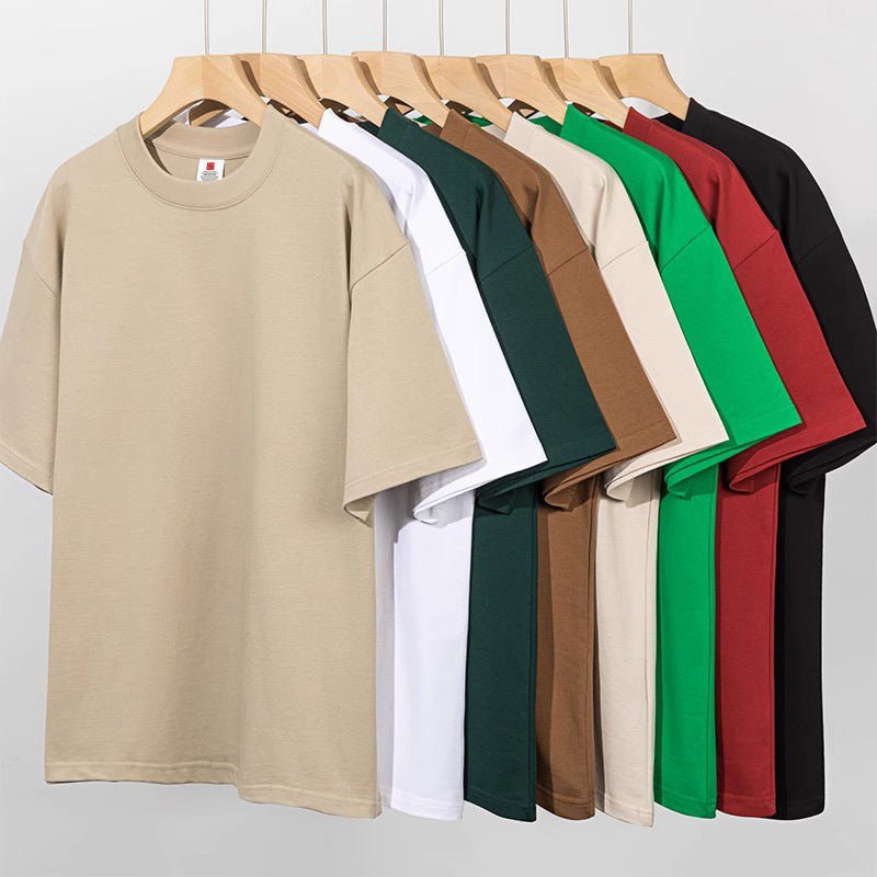 Loose Plus Size Short - sleeved T-shirt Round Neck Top - Sophinity