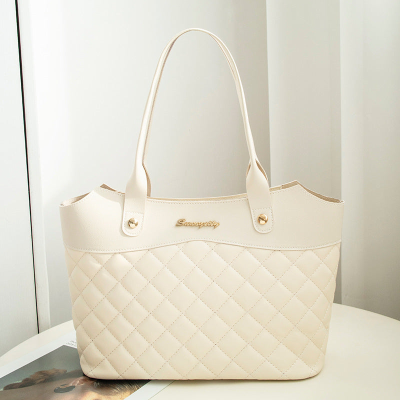 Rhombus Handbag Women Shopping Shoulder Crossbody Bags - Sophinity
