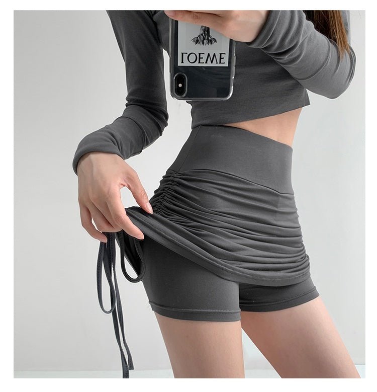 Skirts Tight Dancing Fitness Short Skirts Tide - Sophinity