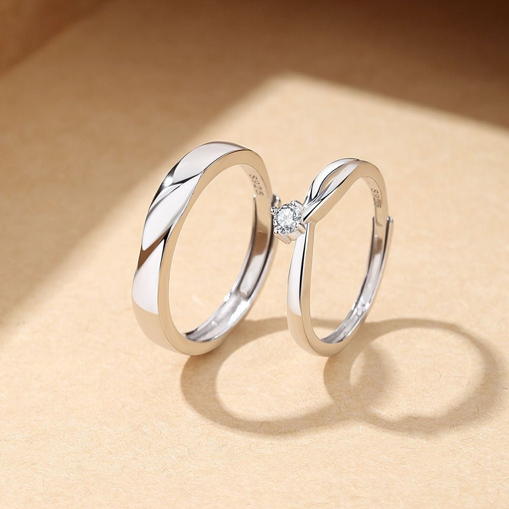 Meteor Galaxy Couple Ring For Men And Women - Sophinity