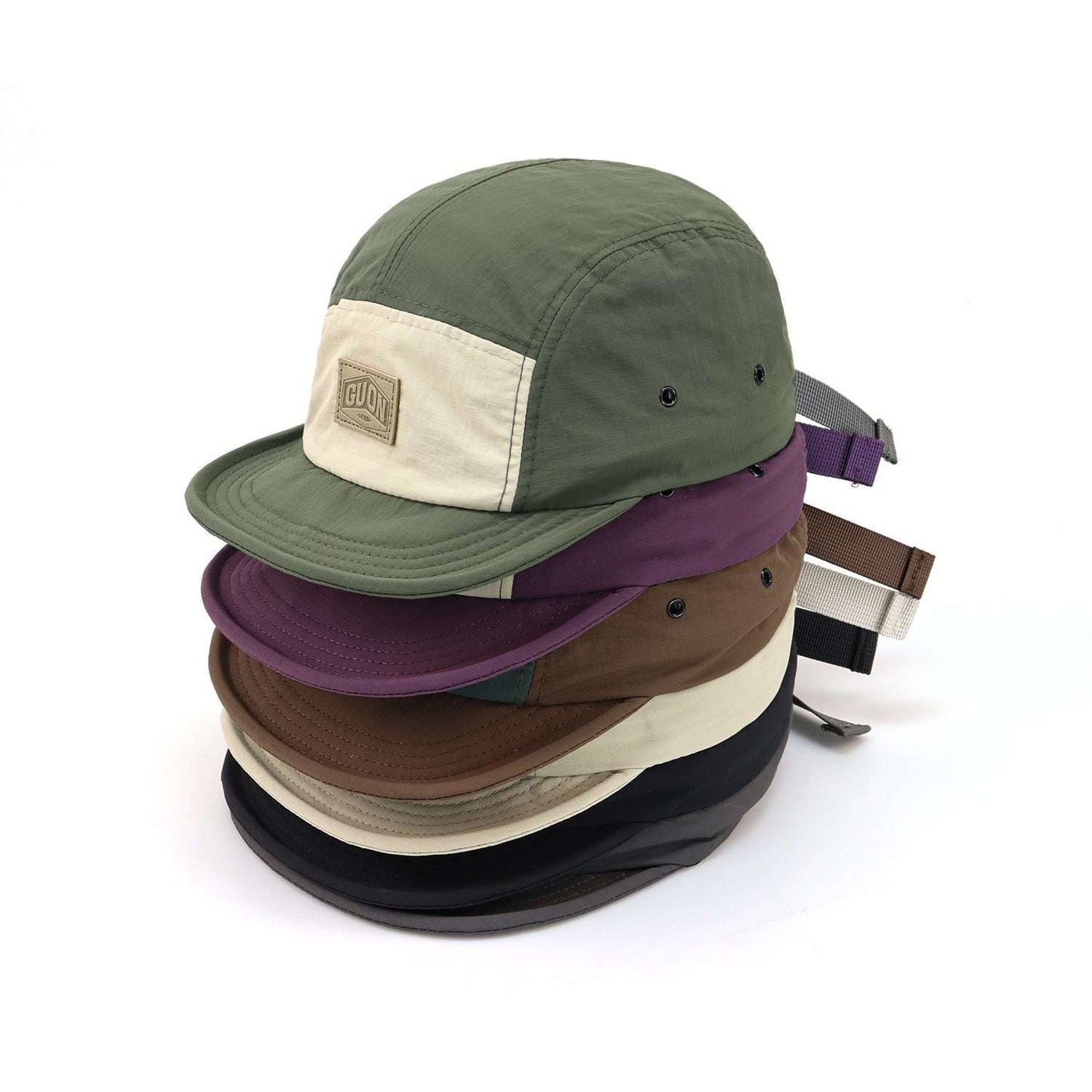 Retro Color Matching Outdoor Four Seasons Soft Brim Baseball Cap - Sophinity