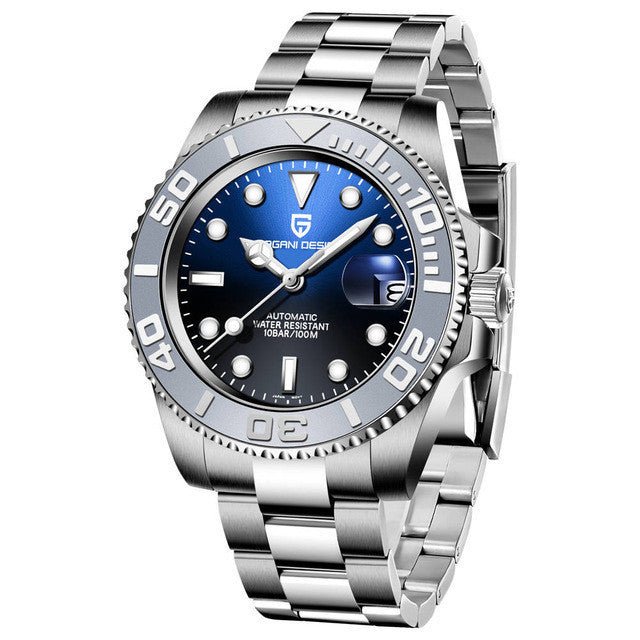 Fashion Men Mechanical Watch Luminous Rotatable - Sophinity