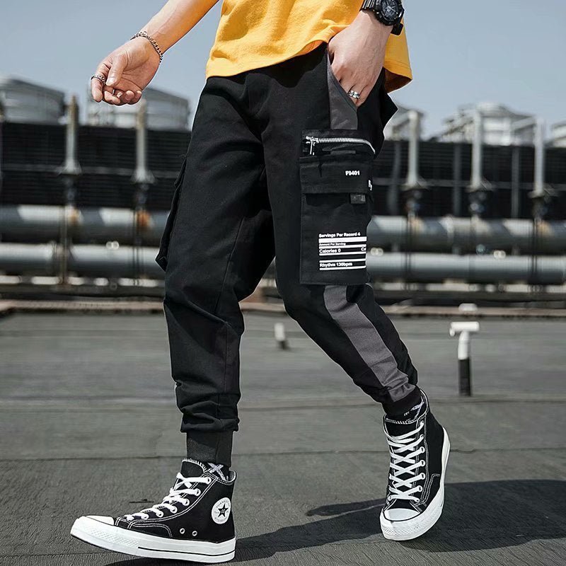 Fashion Brand Cargo Men's Trendy Cropped Casual Pants - Sophinity
