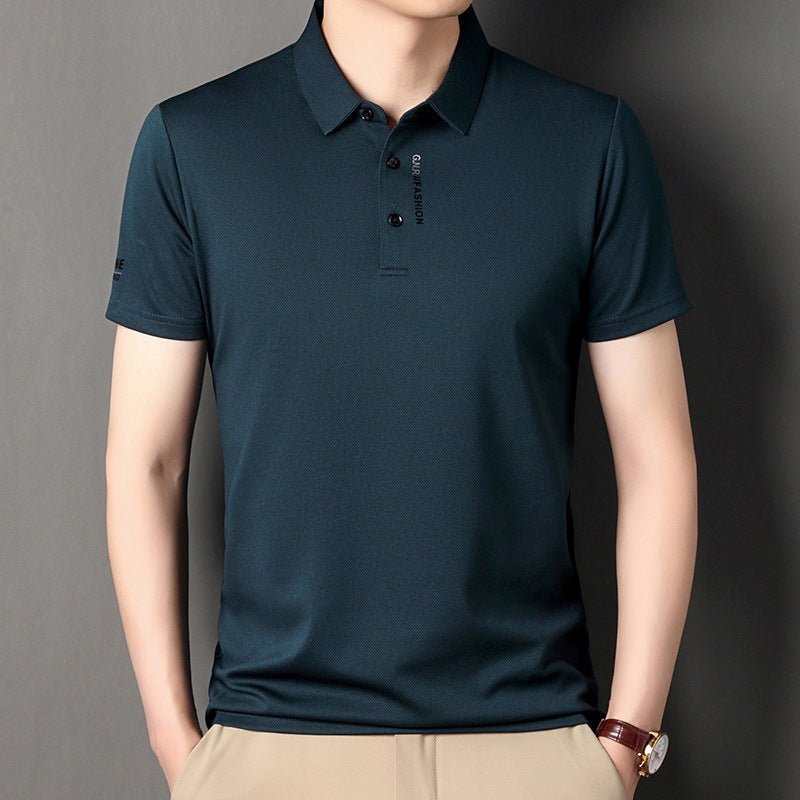 Summer New Middle - aged Men's Casual All - matching Half Sleeve T-shirt - Sophinity