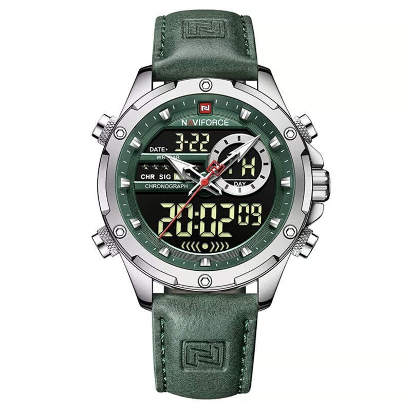 Men's Trendy Waterproof Dual Display Student Multifunctional Watch - Sophinity