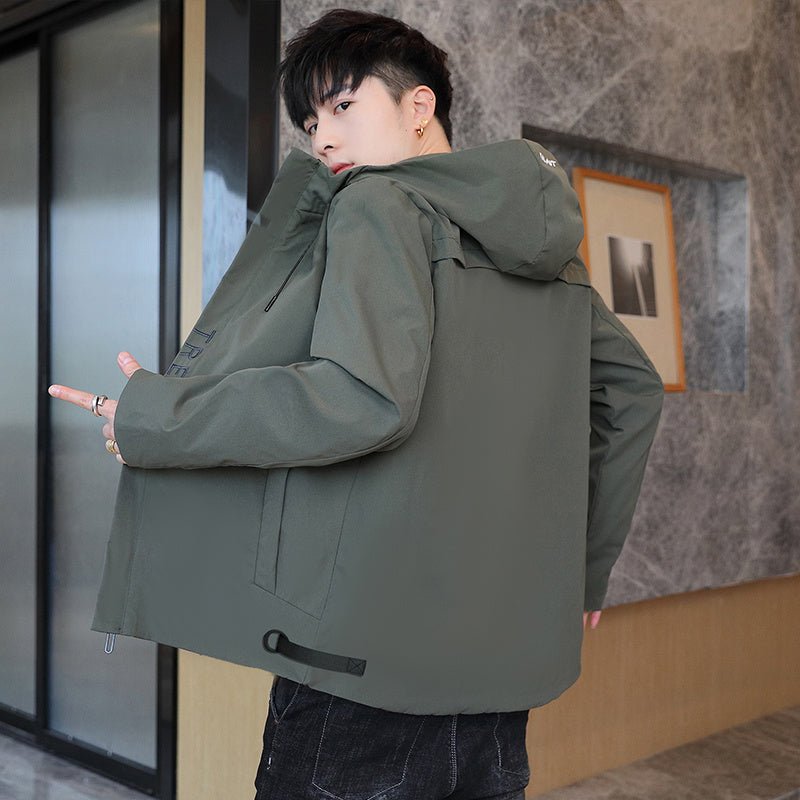 Casual Jacket Men Baseball Uniform Trendy Top Clothes - Sophinity