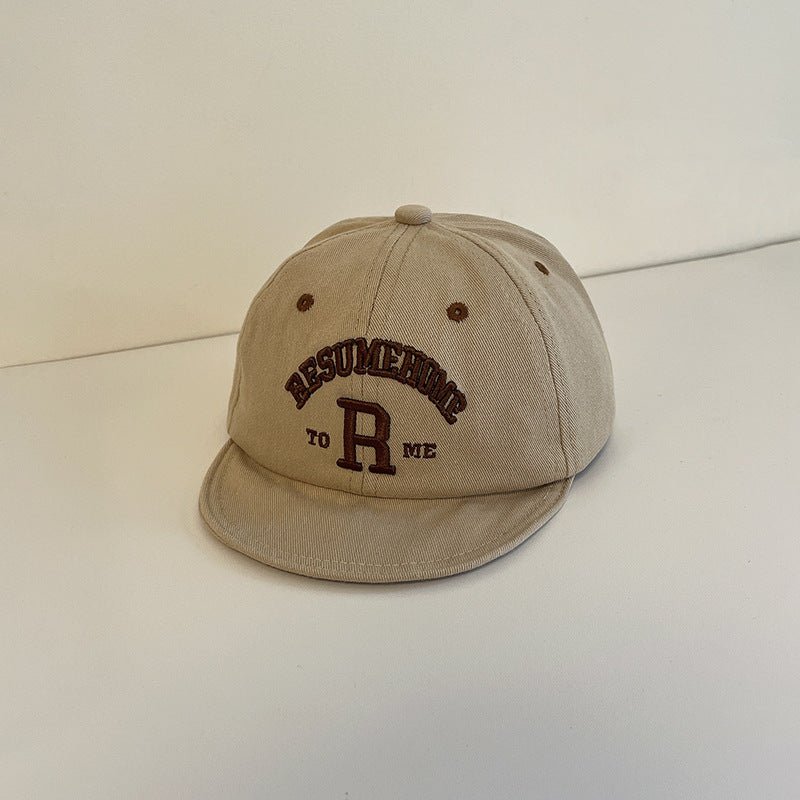 New Ins Soft Brim Letter Embroidered Sunshade Baseball Cap - Sophinity