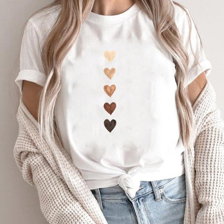 Printed Clothes New Cute Women's Clothing Top - Sophinity