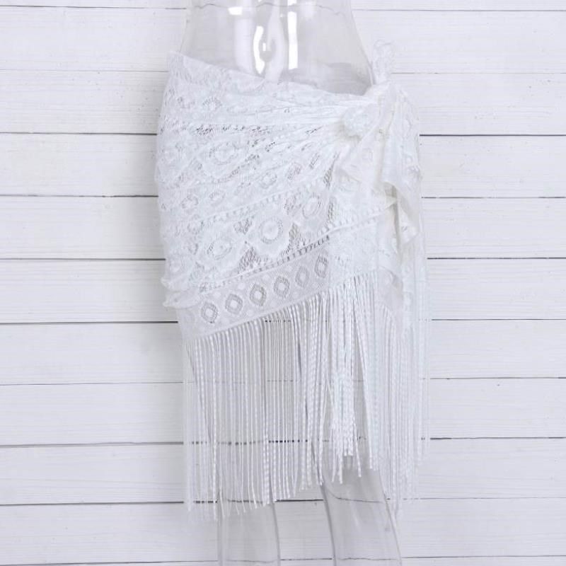 Beach Sunscreen Hollow Out Skirts Bikini - Sophinity