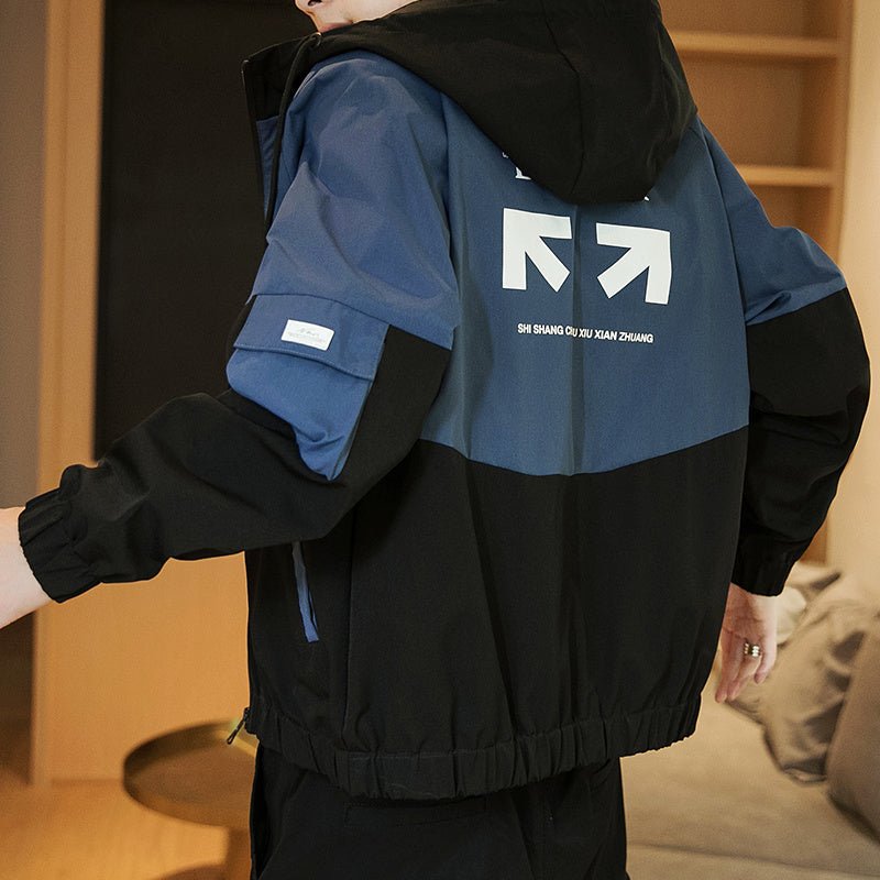 Casual Jacket Men Baseball Uniform Trendy Top Clothes - Sophinity