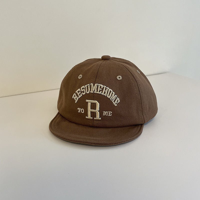New Ins Soft Brim Letter Embroidered Sunshade Baseball Cap - Sophinity