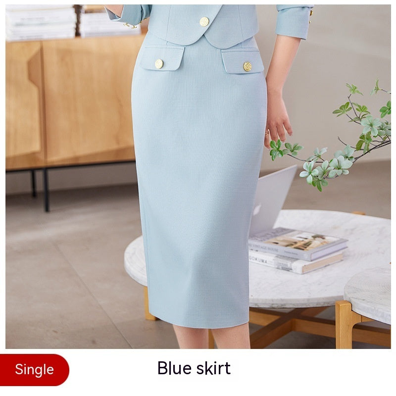 New Temperament Leisure Formal White Blazer For Women - Sophinity