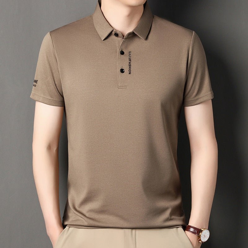 Summer New Middle - aged Men's Casual All - matching Half Sleeve T-shirt - Sophinity