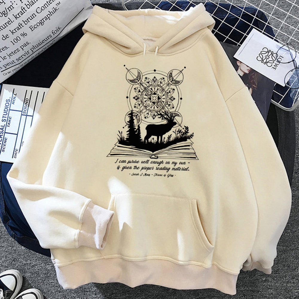 Acotar Hoodies Women Japanese Gothic Aesthetic Hood Female - Sophinity