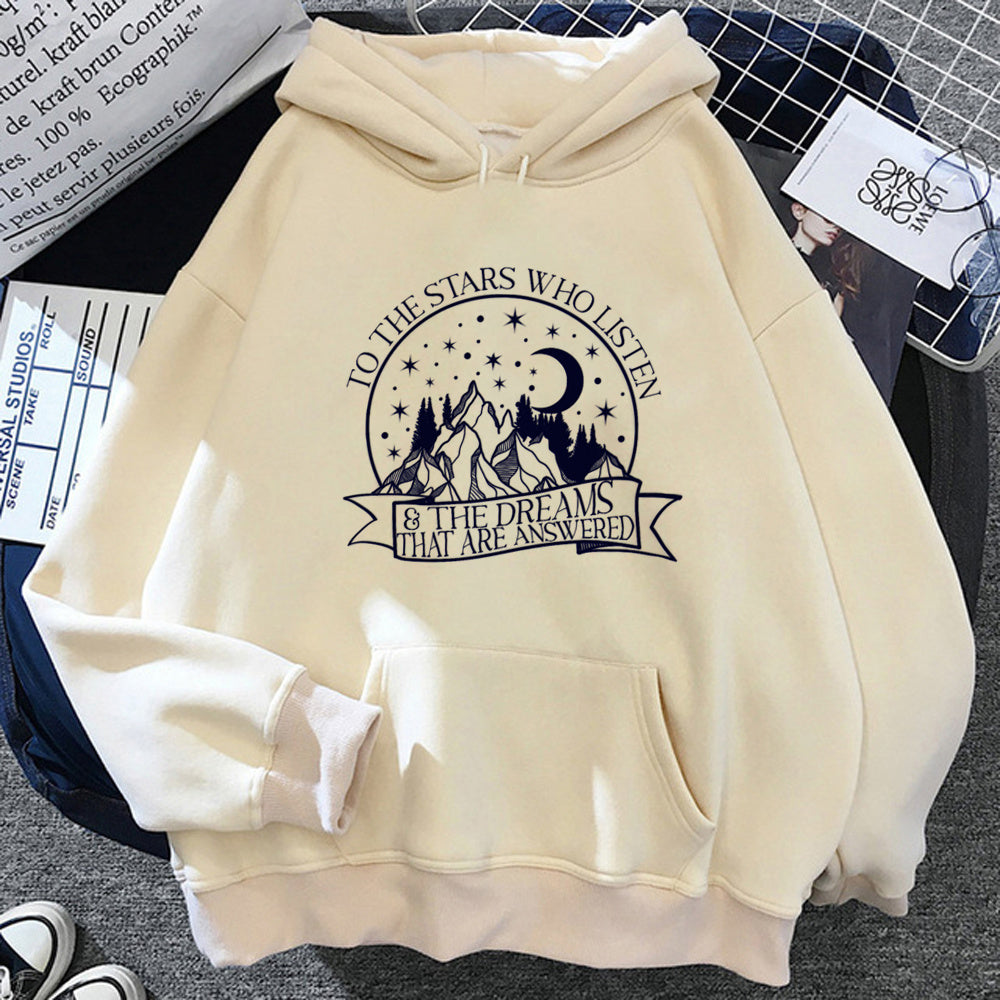 Acotar Hoodies Women Japanese Gothic Aesthetic Hood Female - Sophinity