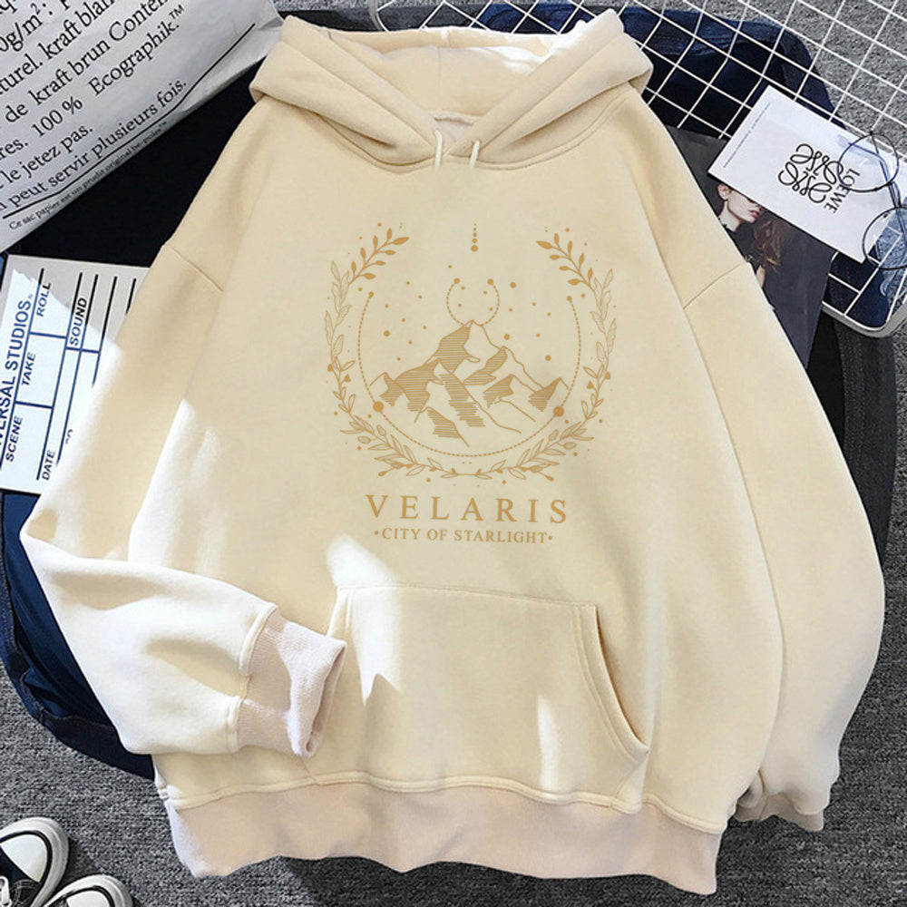 Acotar Hoodies Women Japanese Gothic Aesthetic Hood Female - Sophinity