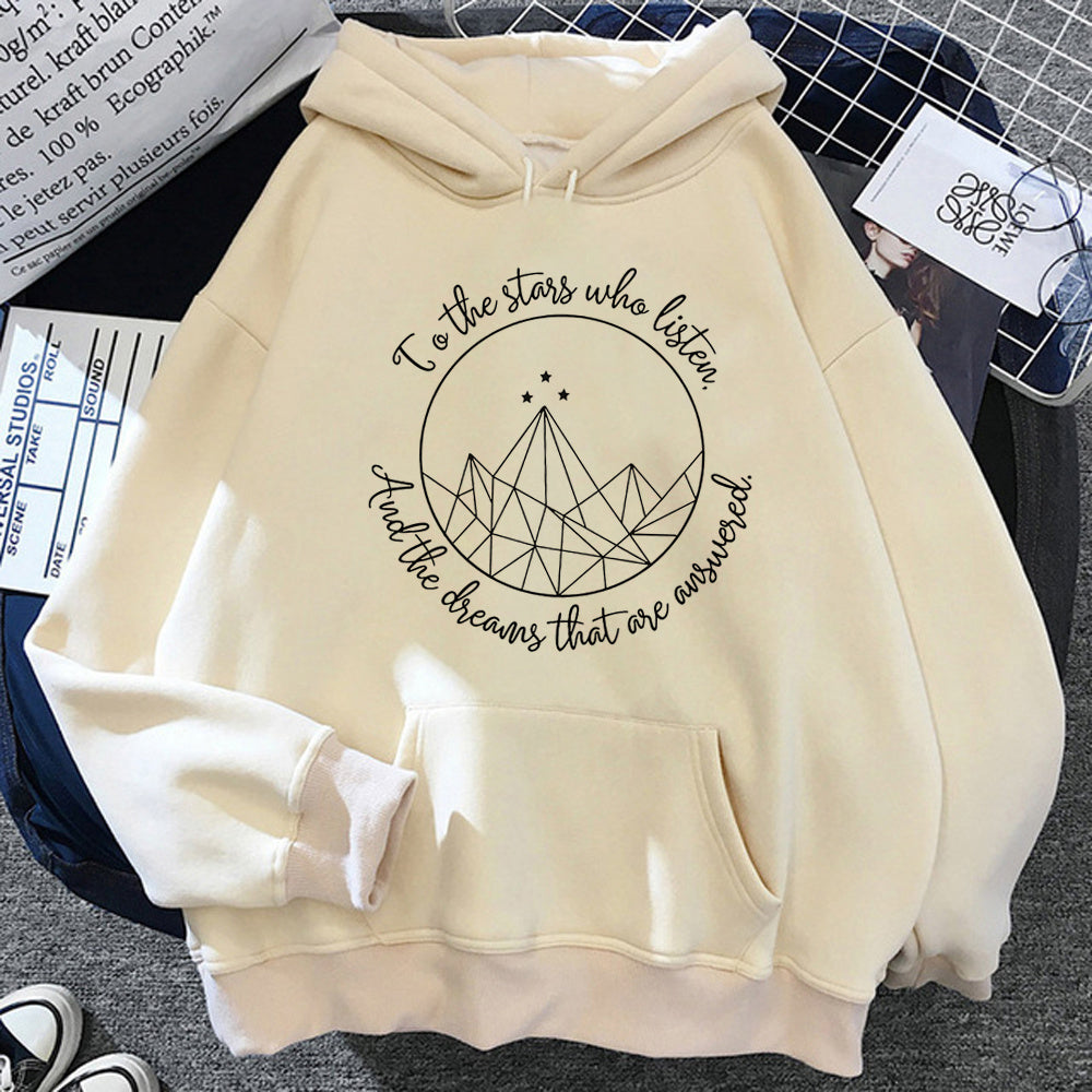 Acotar Hoodies Women Japanese Gothic Aesthetic Hood Female - Sophinity
