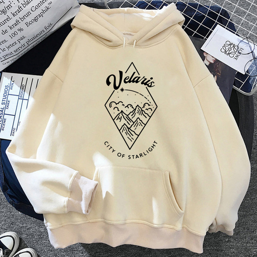 Acotar Hoodies Women Japanese Gothic Aesthetic Hood Female - Sophinity