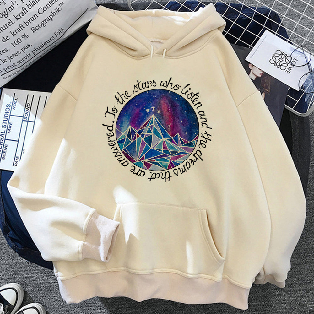 Acotar Hoodies Women Japanese Gothic Aesthetic Hood Female - Sophinity
