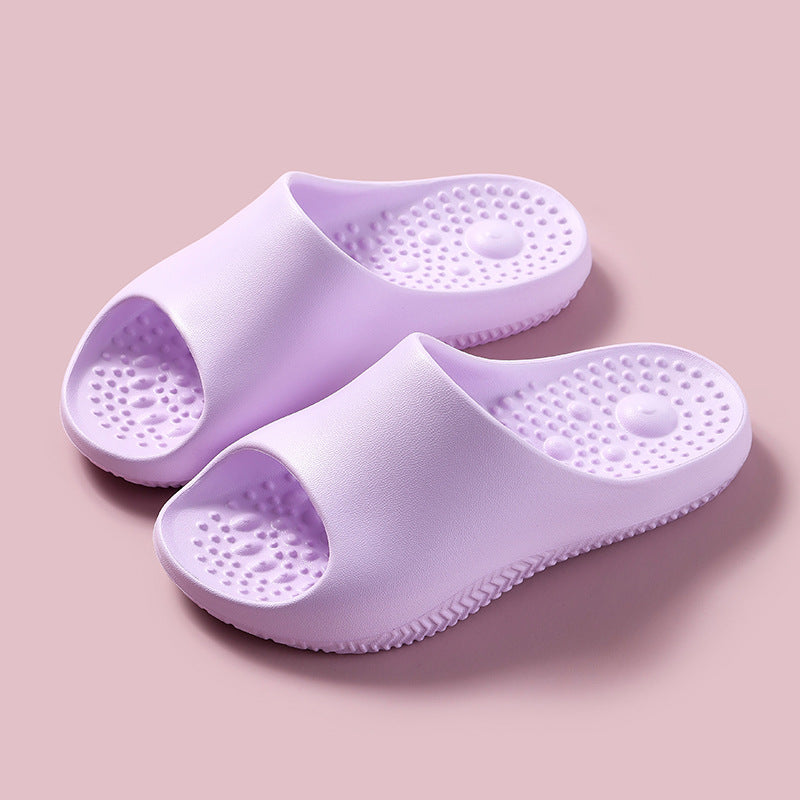Anti-slip Home Slippers With Massage Sole Design Comfortable Non-slip House Shoes - Sophinity