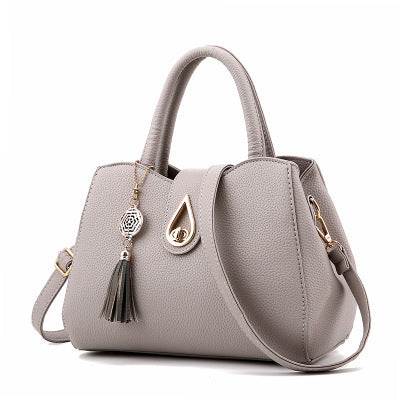 SMOOZA Famous Designer Brand Luxury Women Handbag Tassel Women Bag Top-Handle Bags Fashion Women Messenger Shoulder Bags - Sophinity