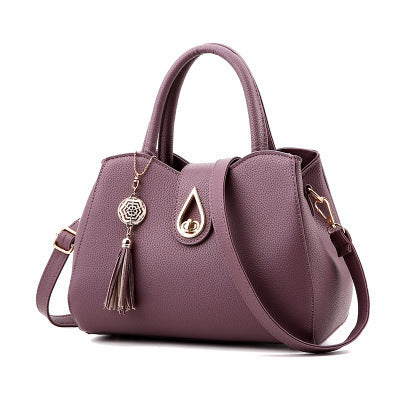 SMOOZA Famous Designer Brand Luxury Women Handbag Tassel Women Bag Top-Handle Bags Fashion Women Messenger Shoulder Bags - Sophinity