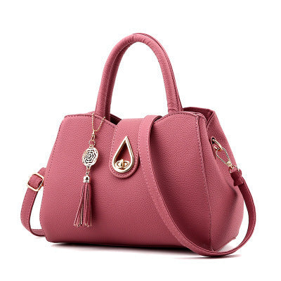 SMOOZA Famous Designer Brand Luxury Women Handbag Tassel Women Bag Top-Handle Bags Fashion Women Messenger Shoulder Bags - Sophinity