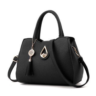 SMOOZA Famous Designer Brand Luxury Women Handbag Tassel Women Bag Top-Handle Bags Fashion Women Messenger Shoulder Bags - Sophinity