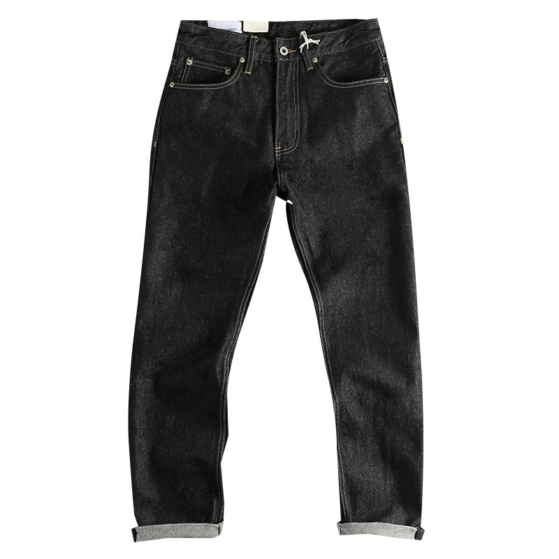 Fashion Personality Retro Black Jeans Men - Sophinity
