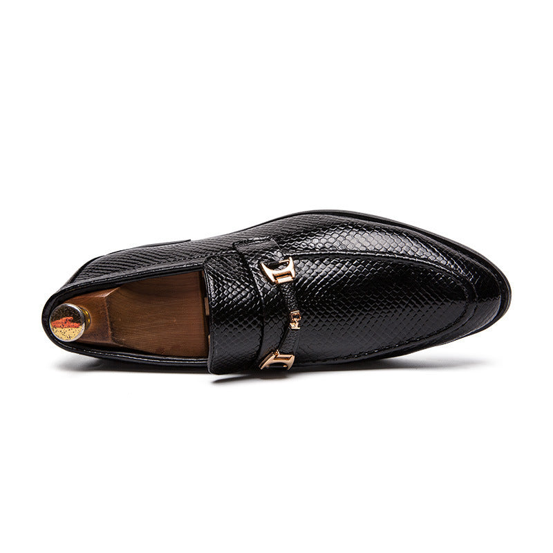 Men'S Shoes Red Hair Stylist Leather Shoes Men Wedding Shoes - Sophinity