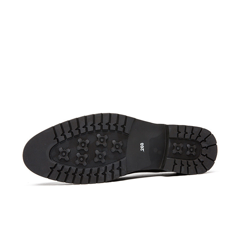 Soft leather pointed shoes men - Sophinity