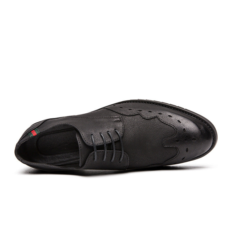 Soft leather pointed shoes men - Sophinity
