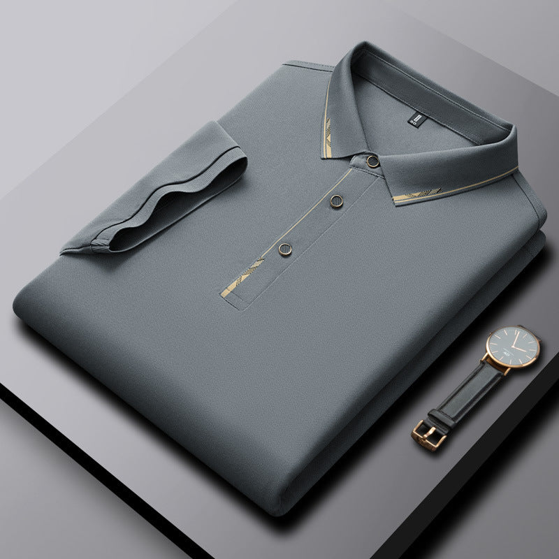 Summer Polo Shirt Comfortable Breathable Cool Feeling Men - Sophinity
