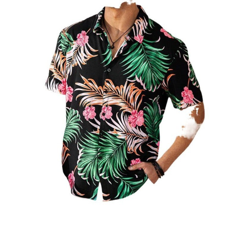 Men's Shirt 3D Printing Stitching Cartoon - Sophinity