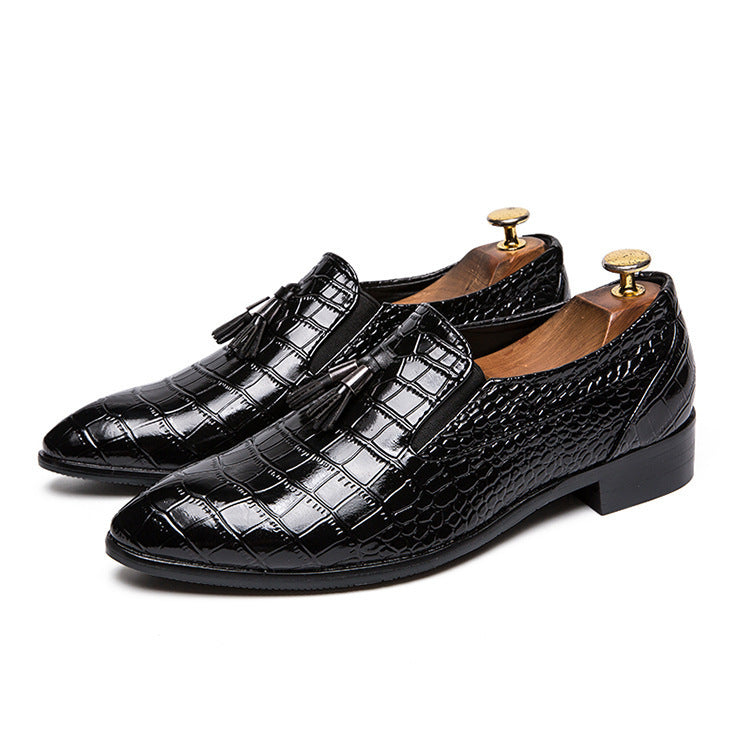 Pointed leather shoes for men - Sophinity
