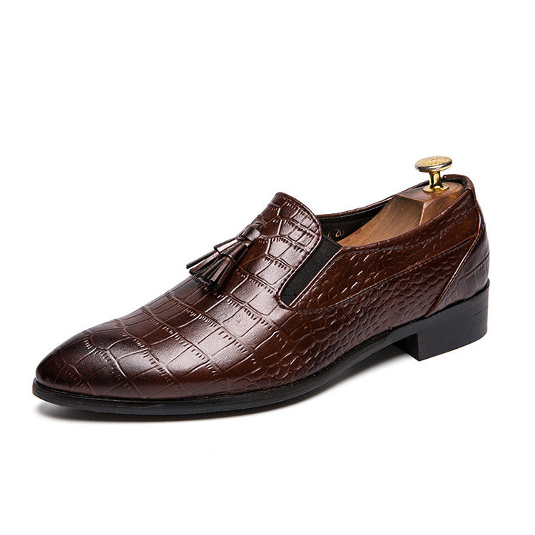 Pointed leather shoes for men - Sophinity
