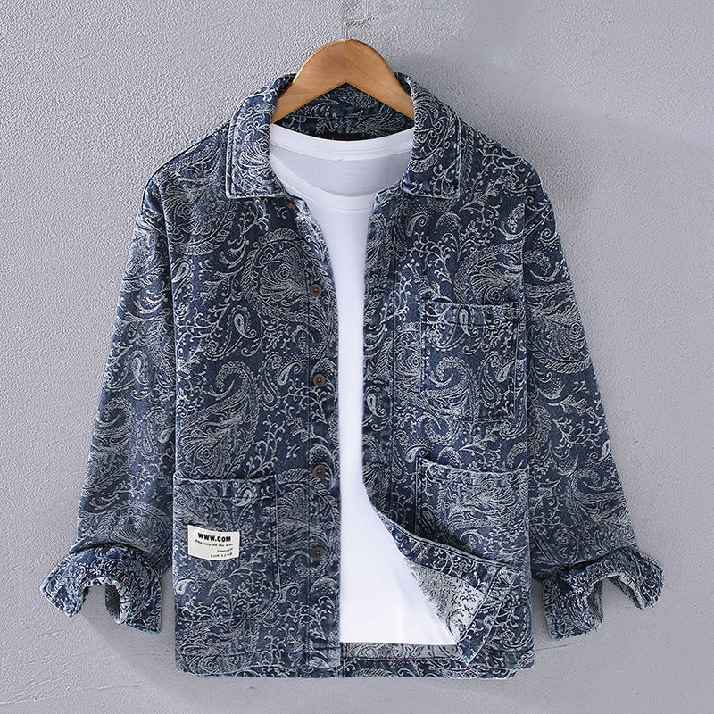 Heavy Craft Wash Denim Top - Sophinity