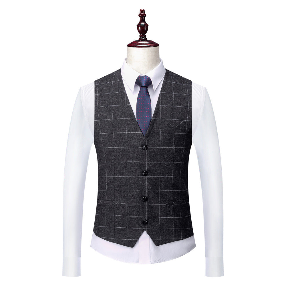 Men's Business Suits Korean Version Slim Wedding Groom Suit Men - Sophinity