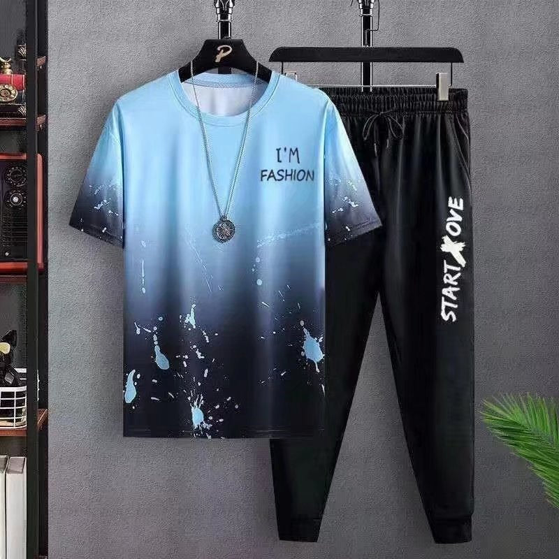 Summer Thin Short-sleeved Trousers Sports Suit - Sophinity