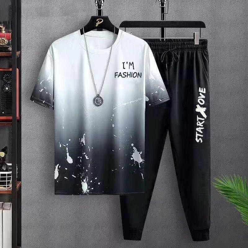 Summer Thin Short-sleeved Trousers Sports Suit - Sophinity