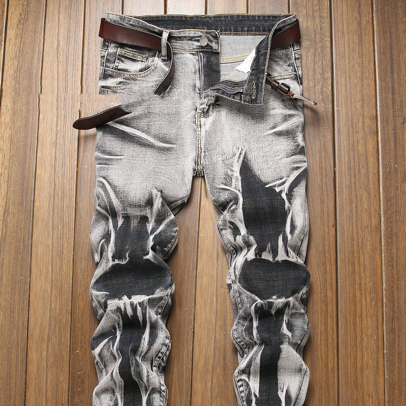 Slim Fit All-match Gray Men's Comfortable - Sophinity