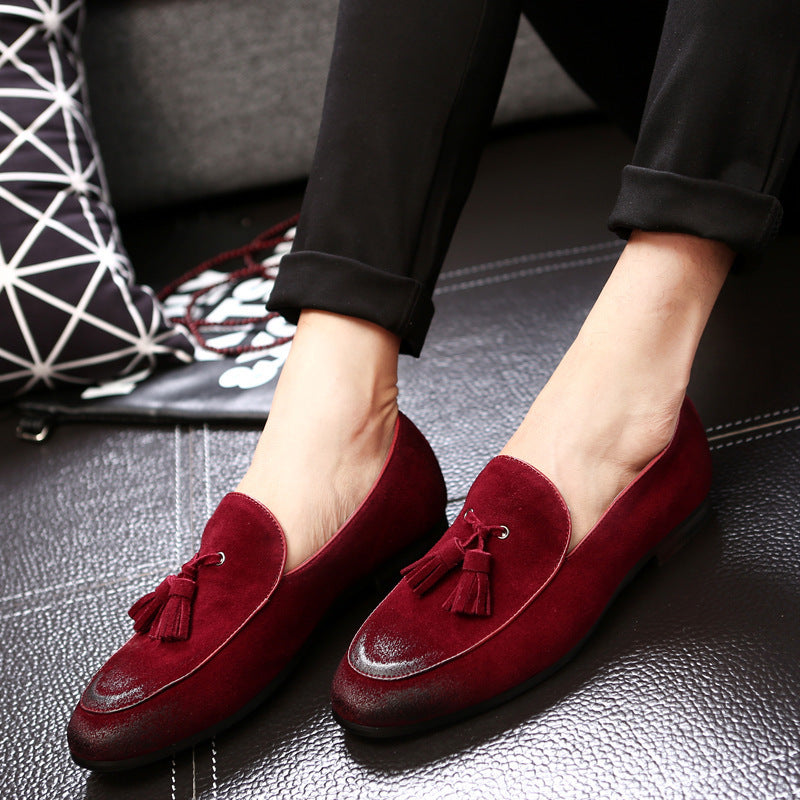 Pea shoes leather shoes for men - Sophinity
