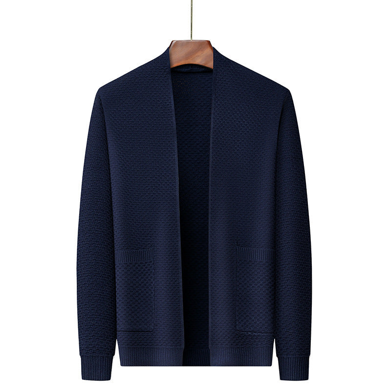 Men's Knitted Cardigan Sweater Coat - Sophinity