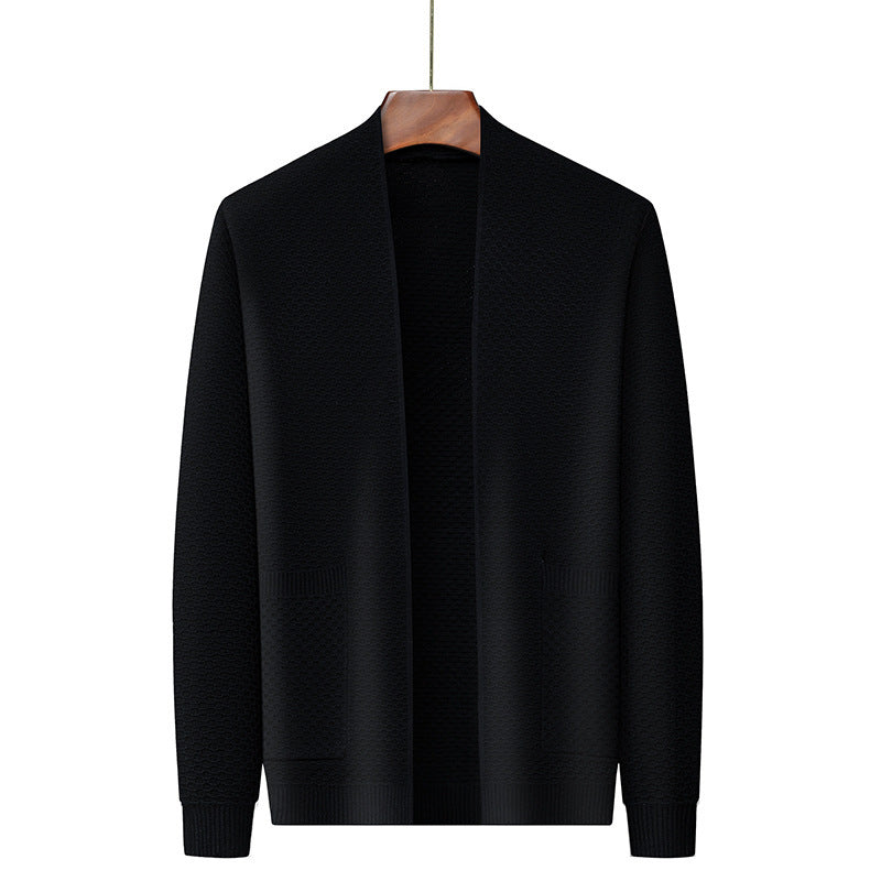 Men's Knitted Cardigan Sweater Coat - Sophinity