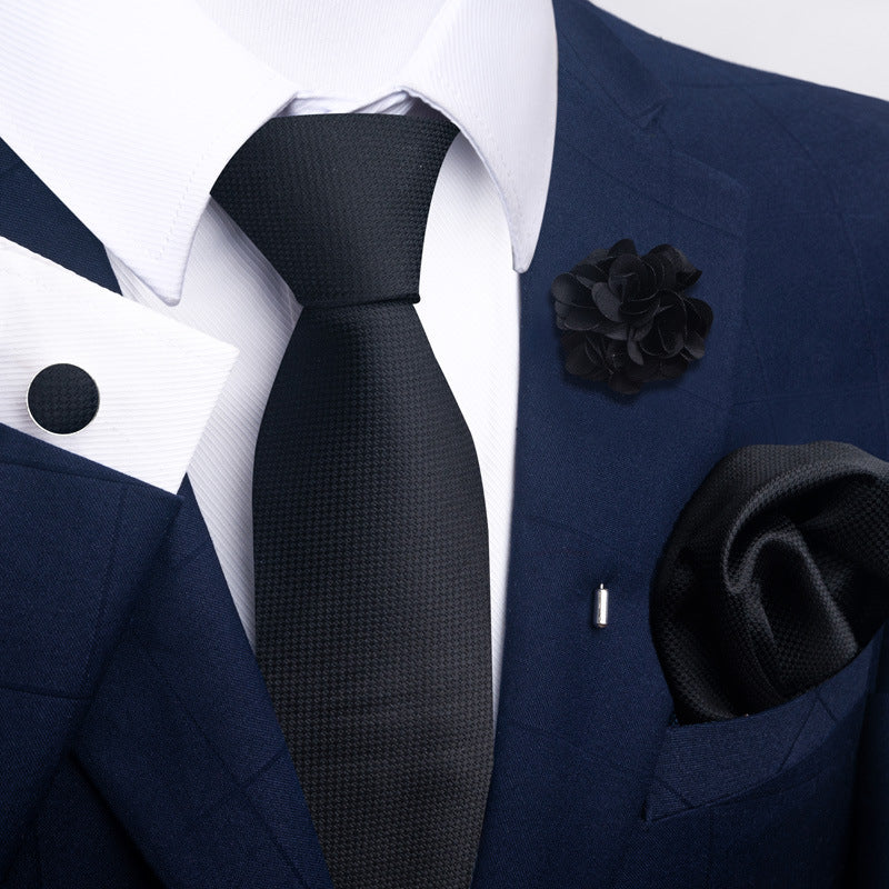 Men's Tie Suit Pocket Square Combo 8 - Sophinity