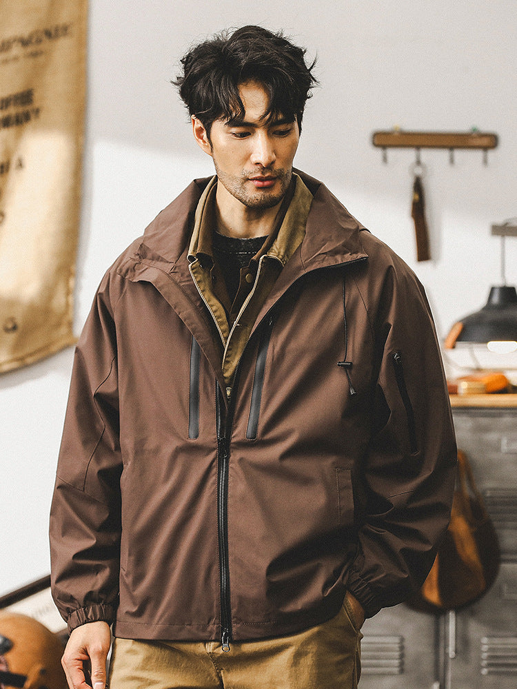 American Retro Outdoor Outdoor Jacket Coat Men - Sophinity